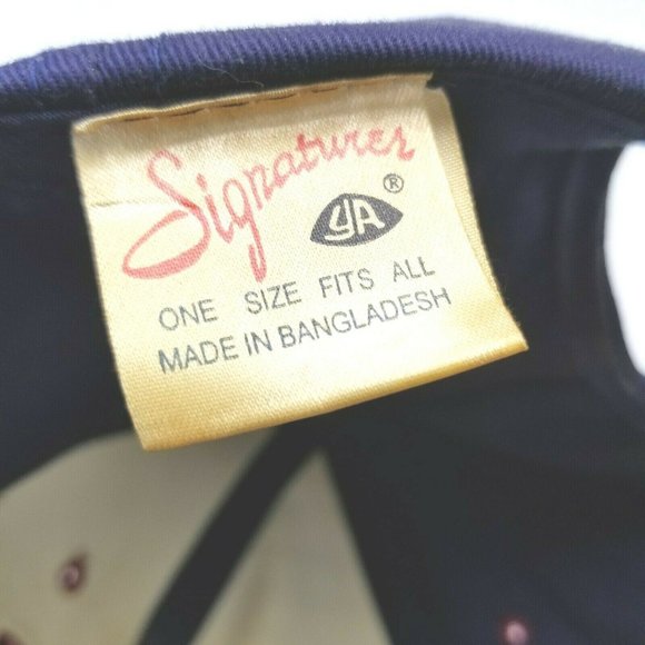 Most Valuable Pop Father's Day Grandfather  MVP Hat Cap Snapback Blue - Picture 7 of 7